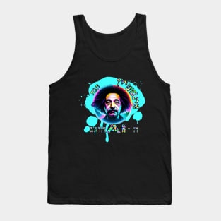 Einstein conceived, AI celebrates Tank Top